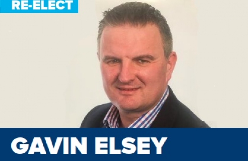 Councillor Gavin Elsey, Orton Longueville Ward