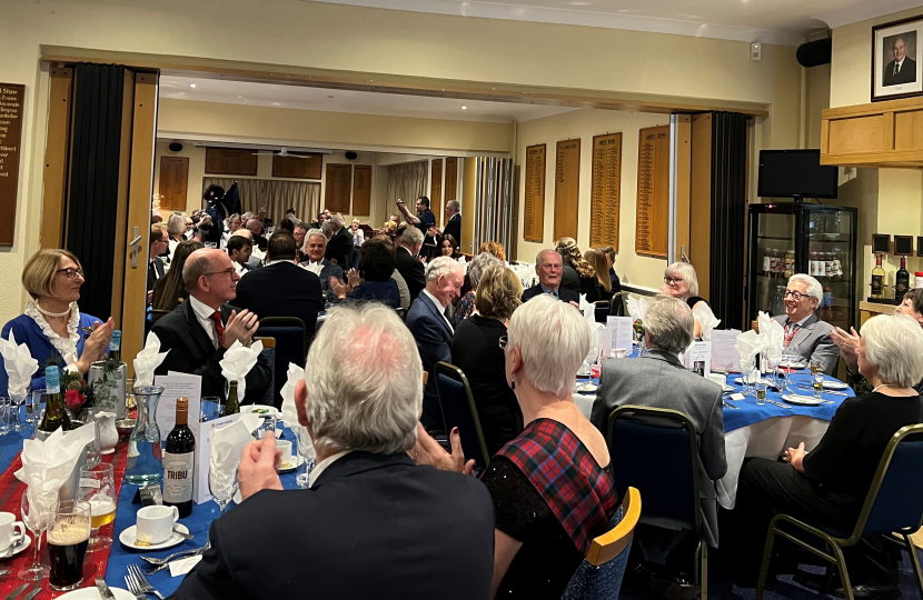 Burns Night crowd