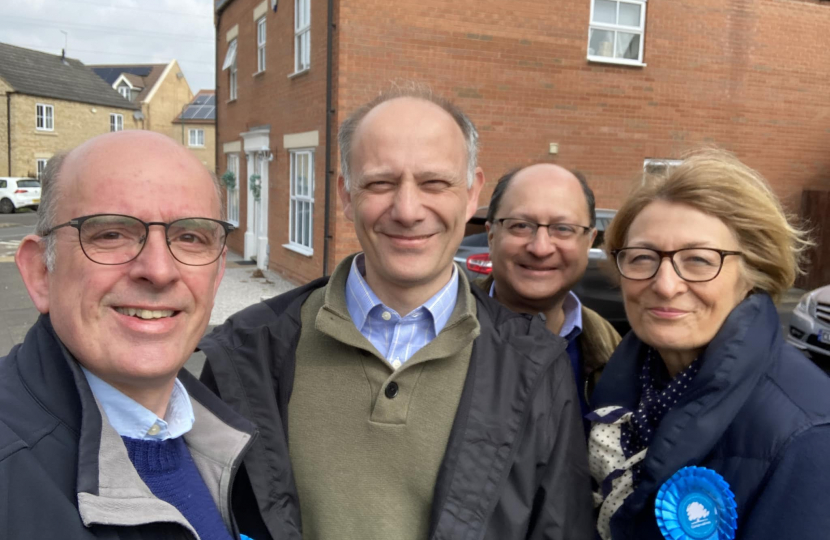 Andrew Willey with Shailesh Vara