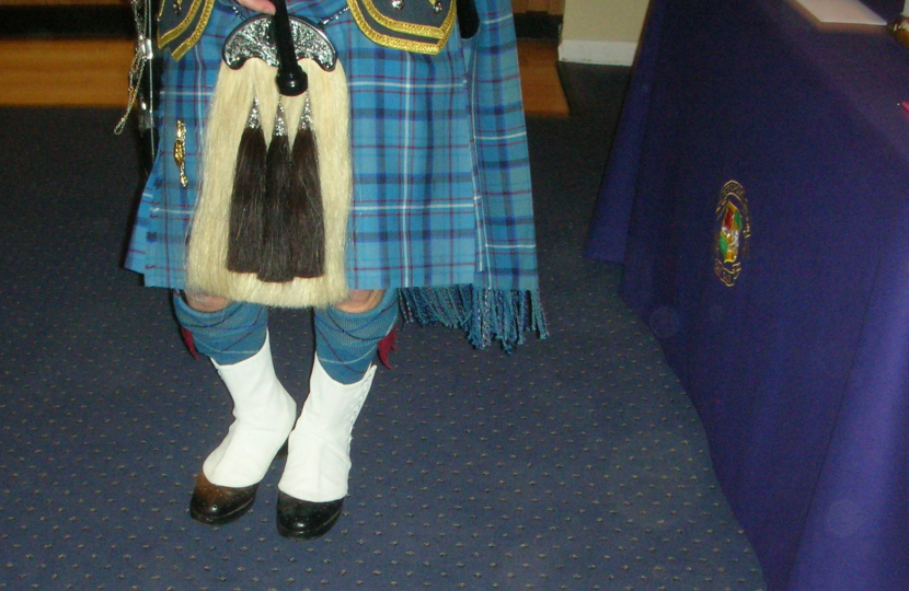 Burns Night kilt