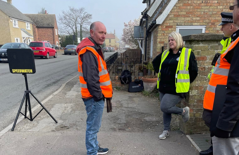 Darryl Preston, Warboys speedwatch