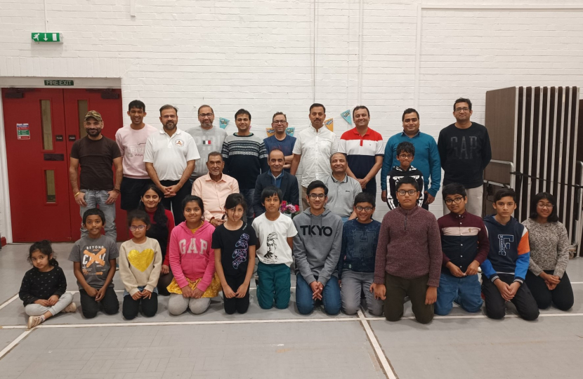 Farooq at Bharat Hindu Samaj Peterborough