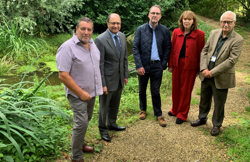 Shailesh Vara and Yaxley Haddon drainage