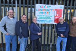 Yaxley Community Fridge Kev and team