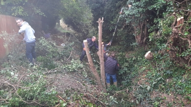 Slade Dyke clean-up