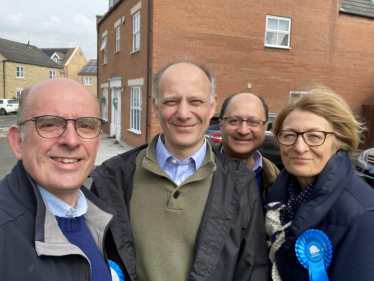 Andrew Willey with Shailesh Vara