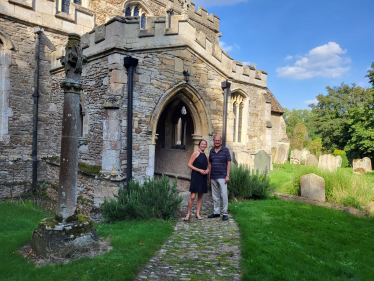 SHailesh Vara at All Saints church, Hamerton