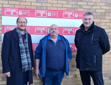 Shailesh Vara at Yaxley FC