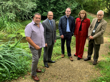 Shailesh Vara and Yaxley Haddon drainage